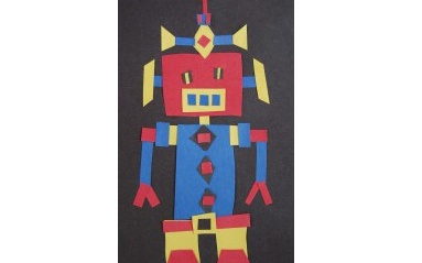 Primary Colors Quadrilateral Robot