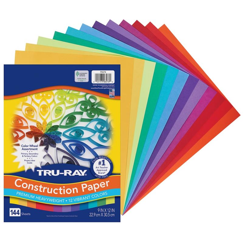 Tru-Ray Construction Paper, Gold