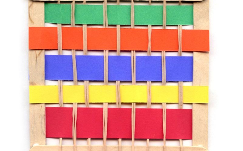 step 5_finished paper loom